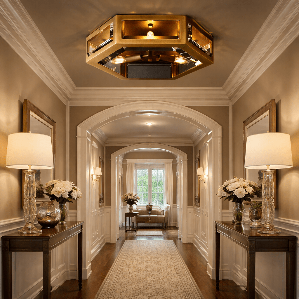 Chevaliere Flushmount - lampmodern