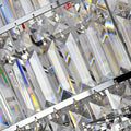 Chrome/ Silver/ Gold Extra Large Chandelier For Foyer Living Room Staircase Crystal Ceiling Lighting Fixture - lampmodern