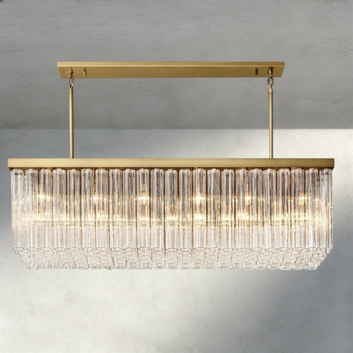 Ciello Rectangular Chandelier - lampmodern