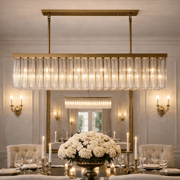Ciello Rectangular Chandelier - lampmodern