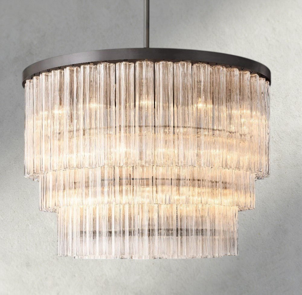 Ciello Three - Tier Round Chandelier - lampmodern