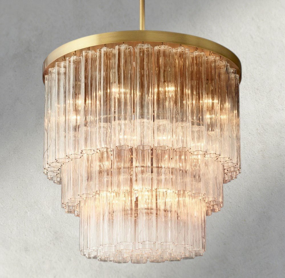 Ciello Three - Tier Round Chandelier - lampmodern