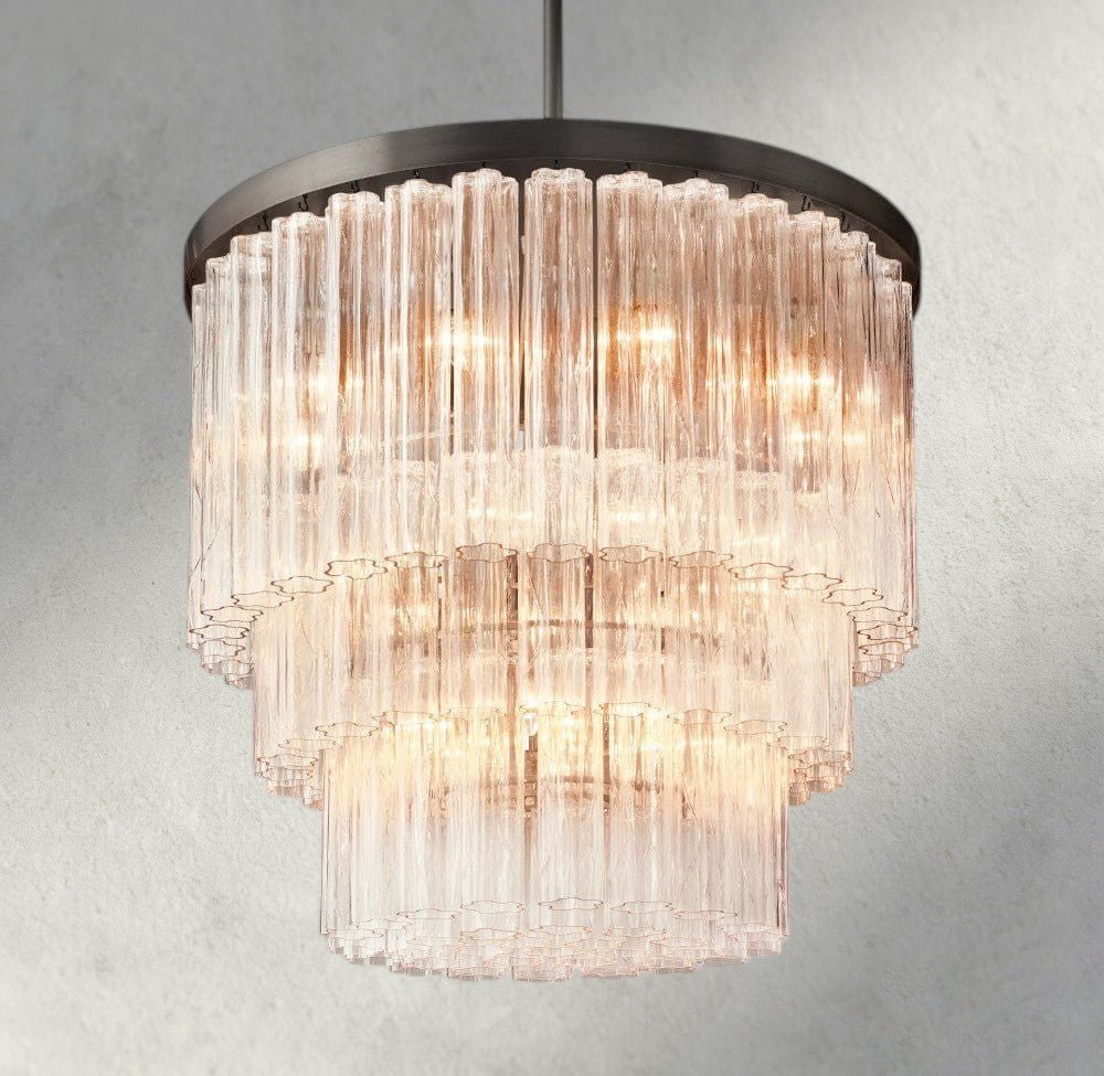 Ciello Three - Tier Round Chandelier - lampmodern