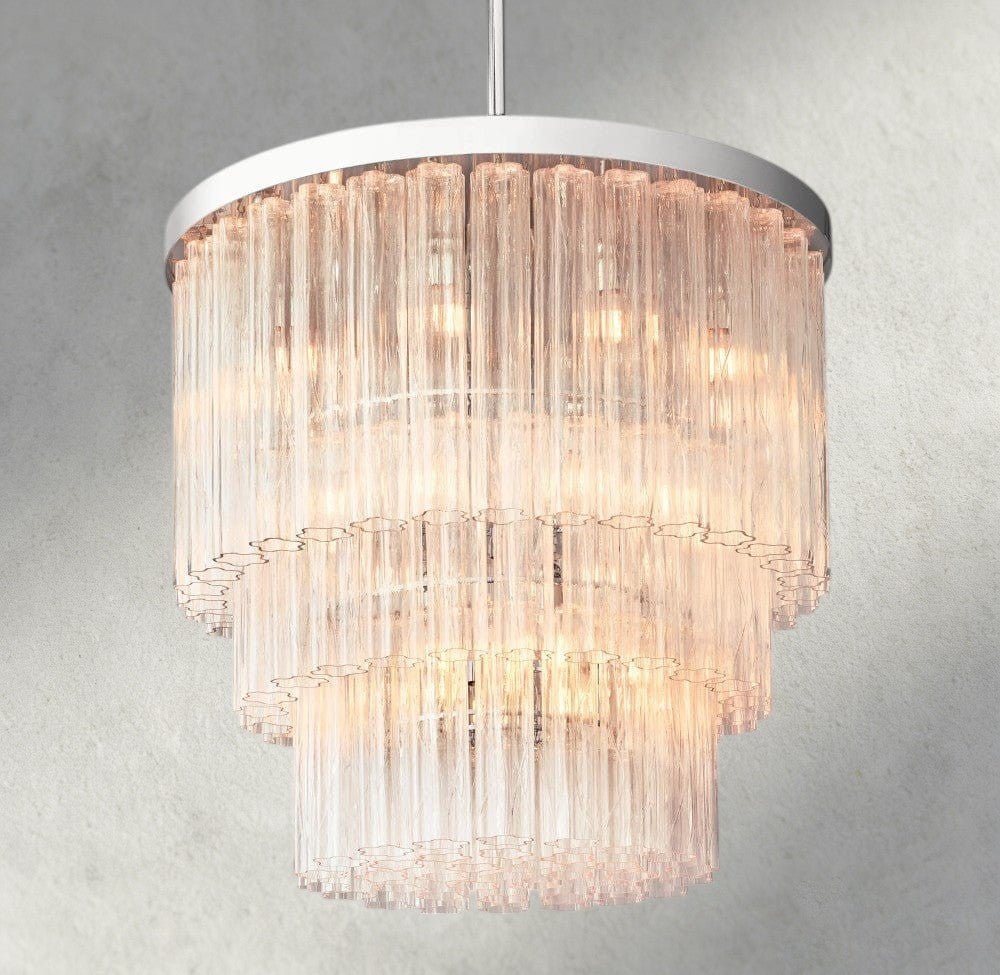 Ciello Three - Tier Round Chandelier - lampmodern