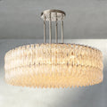 CIHELA CLEAR/ SMOKE GLASS ROUND CHANDELIER 37