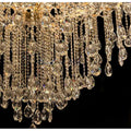Classic Modern Multi - layers Crystal Chandelier for Staircase/Foyer/Villa - lampmodern