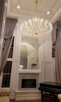 Classic Modern Multi - layers Crystal Chandelier for Staircase/Foyer/Villa - lampmodern