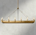 Cominv Rectangular Outdoor Chandelier 41