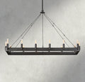 Cominv Rectangular Outdoor Chandelier 41