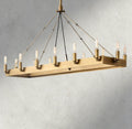 Cominv Rectangular Outdoor Chandelier 41