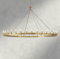 Cominv Round Outdoor Chandelier 26