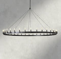 Cominv Round Outdoor Chandelier 26