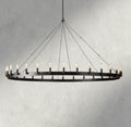 Cominv Round Outdoor Chandelier 26