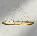 Cominv Round Outdoor Chandelier 26