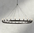 Cominv Round Outdoor Chandelier 26
