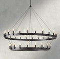 Cominv Vintage Filament Two - Tier Chandelier 38