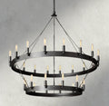 Cominv Vintage Filament Two - Tier Chandelier 38