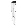 Contemporary Staircase Chandelier Spiral Tube Ceiling Light - lampmodern