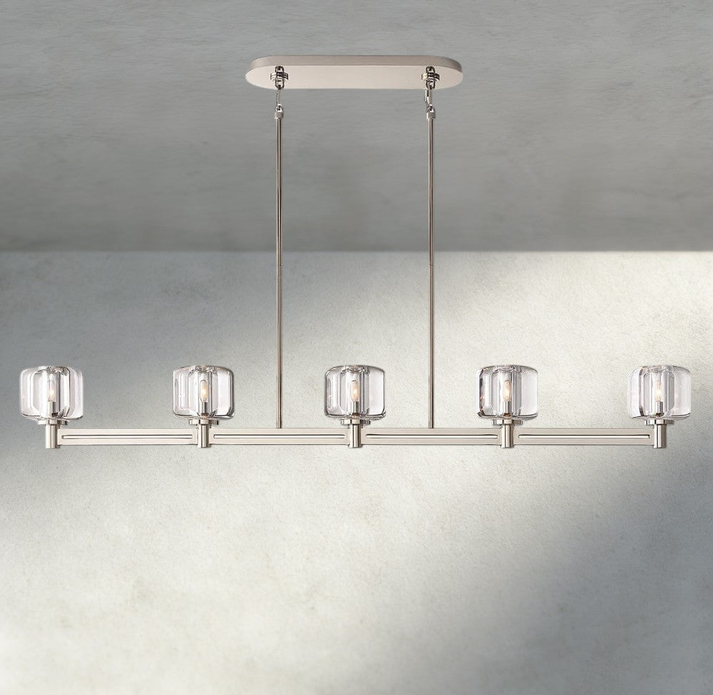 Damuet Linear Chandelier 54", 72" - lampmodern