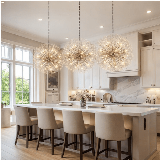 Dandelion Round Chandelier - lampmodern