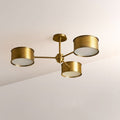 Daphna 3 - Light Metal Semi - Flush Mount - lampmodern