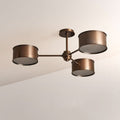 Daphna 3 - Light Metal Semi - Flush Mount - lampmodern