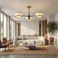 Daphna 3 - Light Semi - Flush Mount - lampmodern