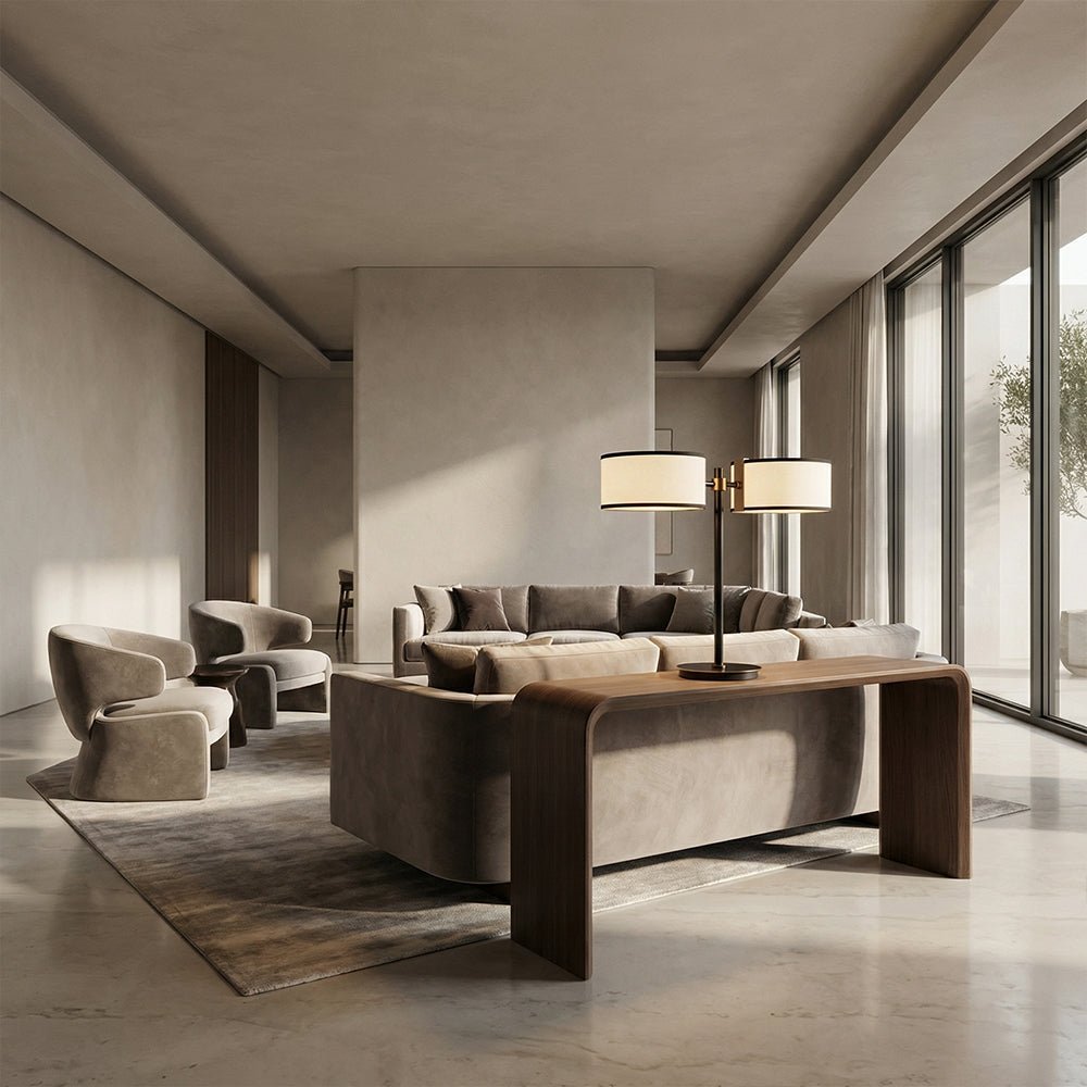 Daphna Dual - Shade Table Lamp - lampmodern