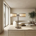 Daphna Dual - Shade Table Lamp - lampmodern