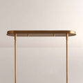 Daphna Linear Metal Drum Chandelier - lampmodern