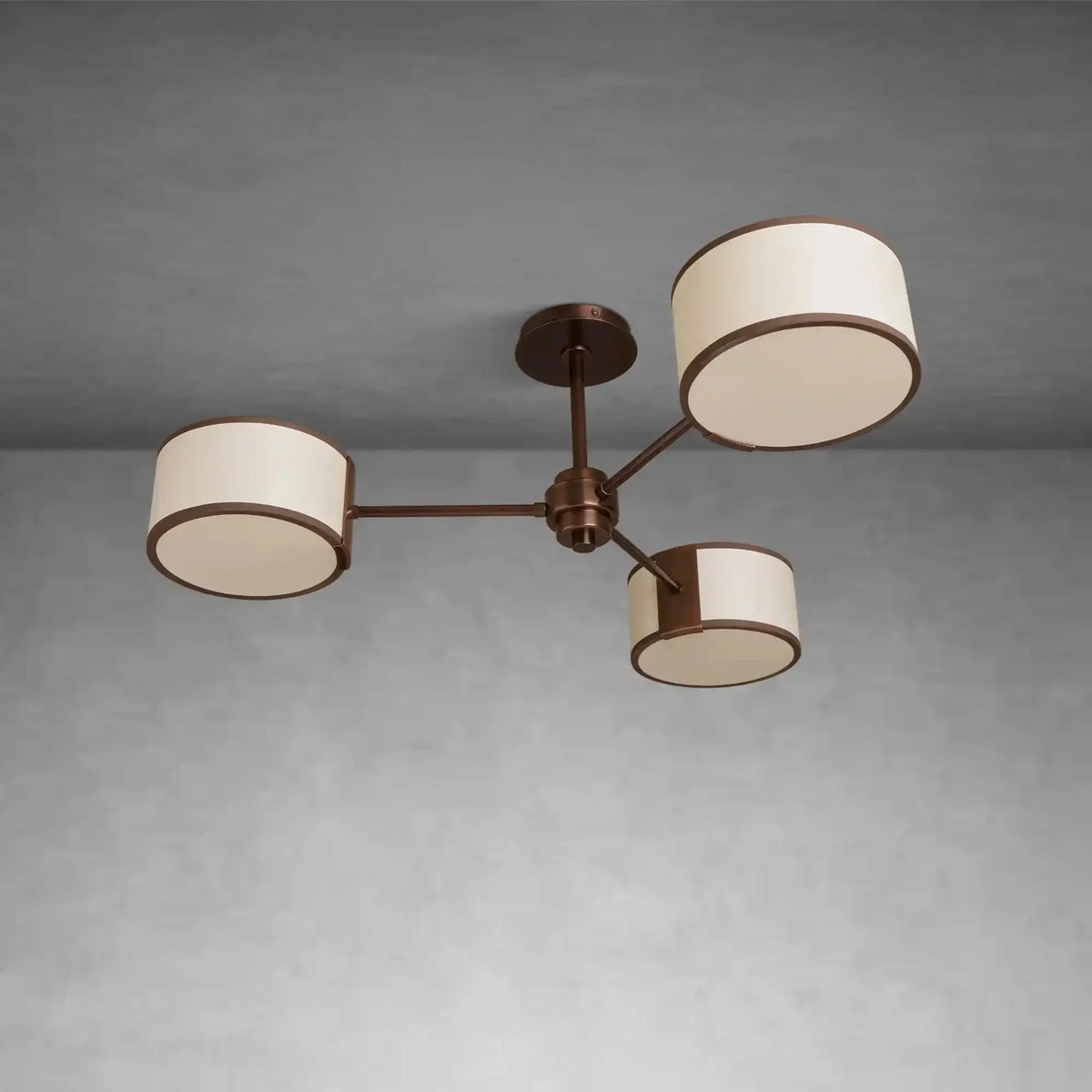 Daphne Fabric Flush Mount - lampmodern