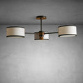 Daphne Fabric Flush Mount - lampmodern