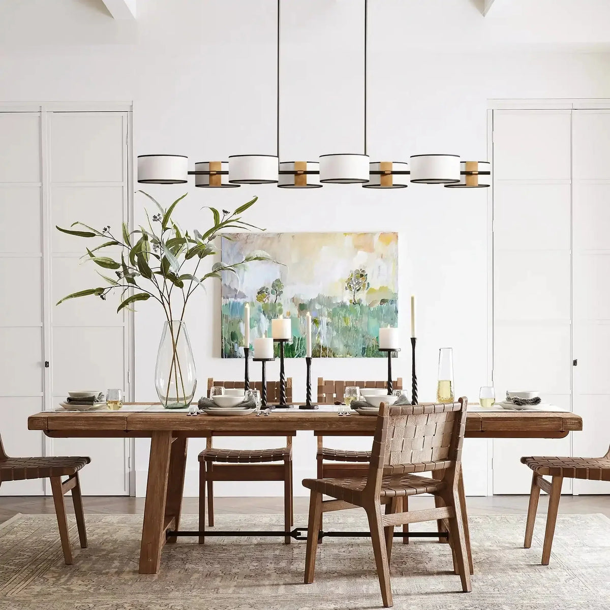 Daphne Linear Chandelier - lampmodern