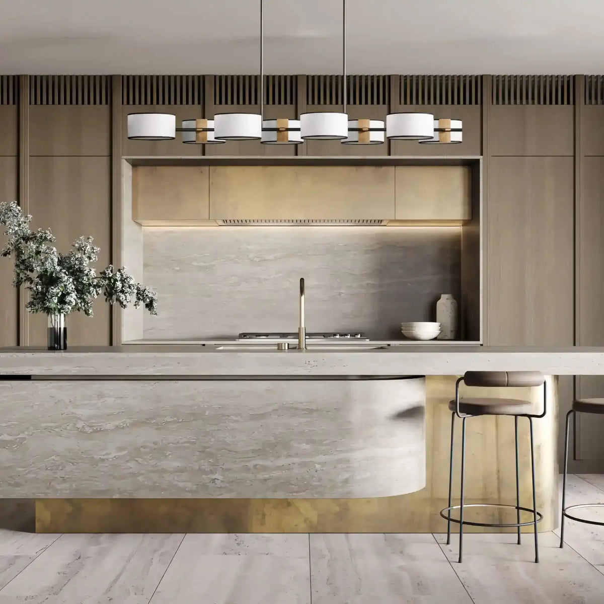 Daphne Linear Chandelier - lampmodern