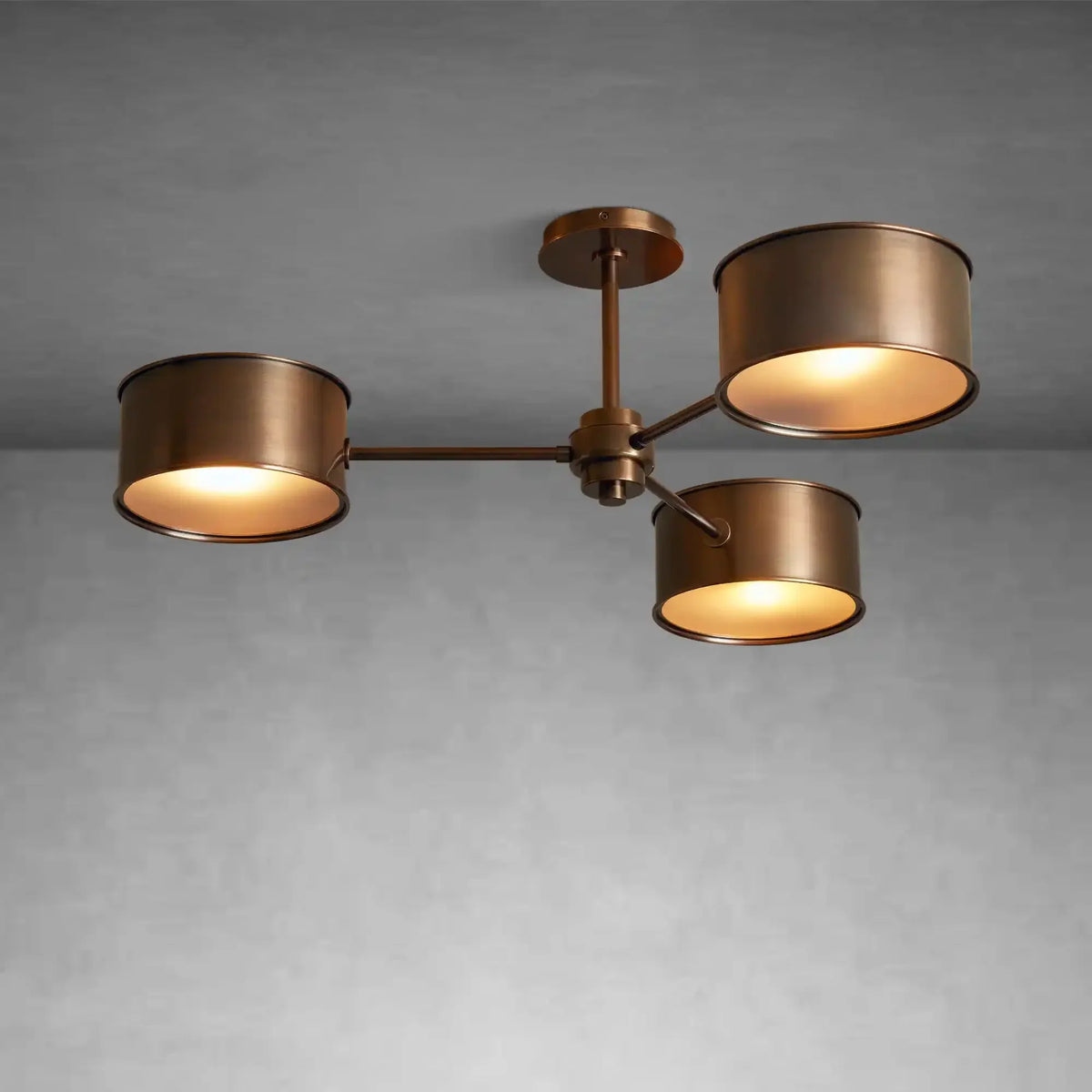 Daphne Metal Flush Mount - lampmodern