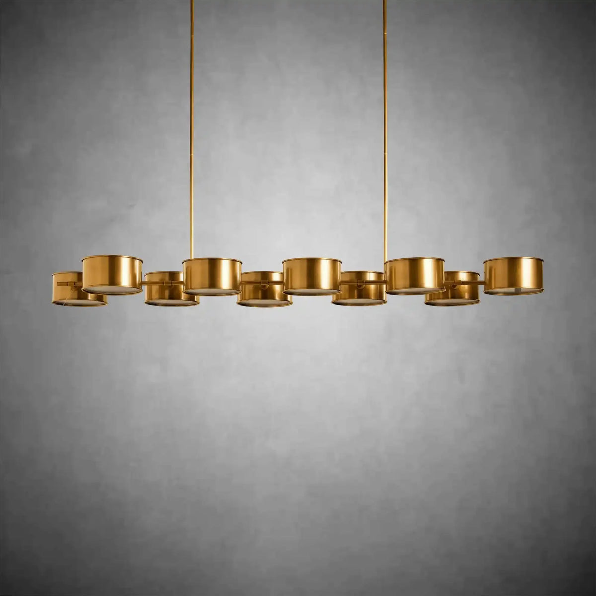 Daphne Metal Linear Chandelier - lampmodern