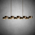 Daphne Metal Linear Chandelier - lampmodern