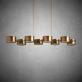Daphne Metal Linear Chandelier - lampmodern
