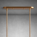 Daphne Metal Linear Chandelier - lampmodern