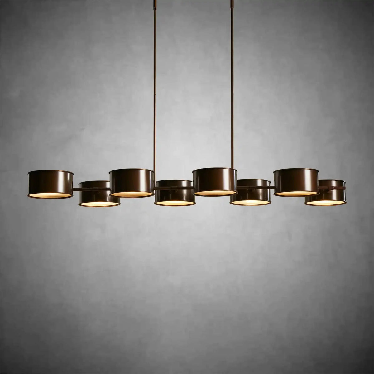 Daphne Metal Linear Chandelier - lampmodern