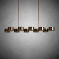 Daphne Metal Linear Chandelier - lampmodern