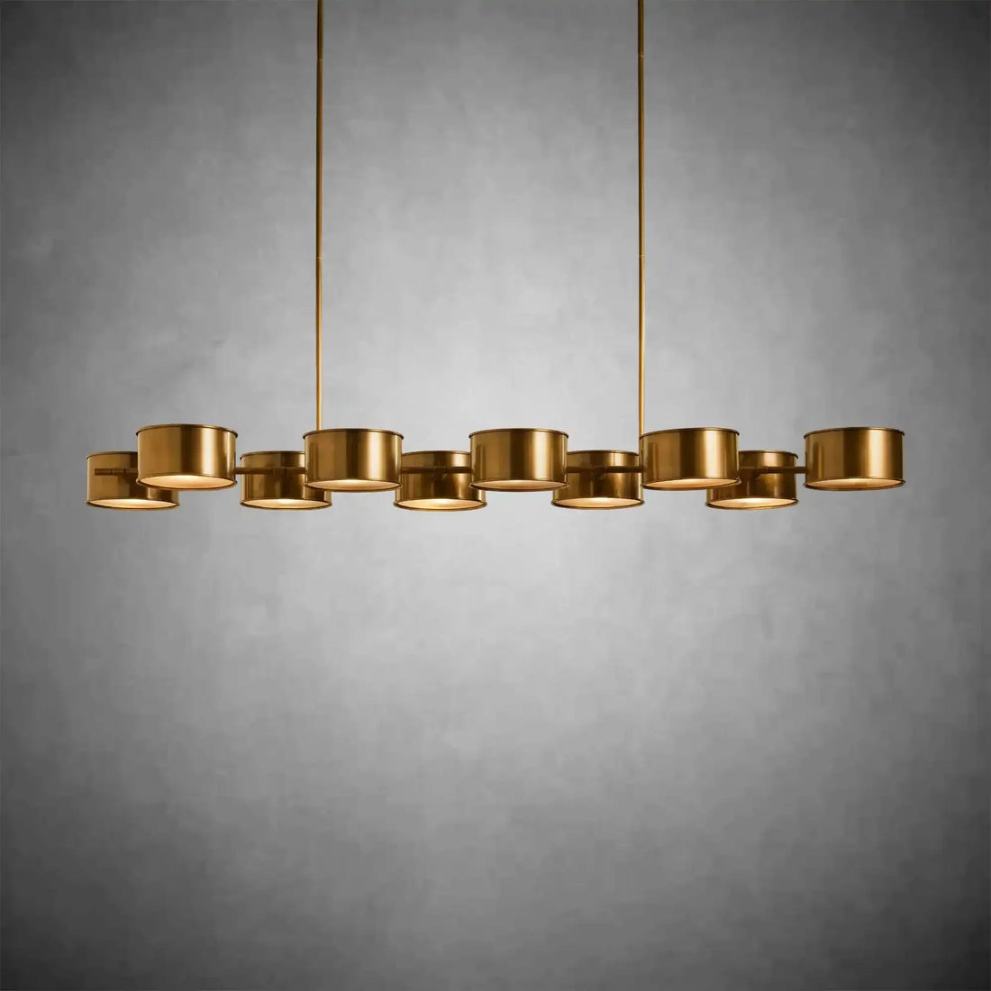 Daphne Metal Linear Chandelier - lampmodern