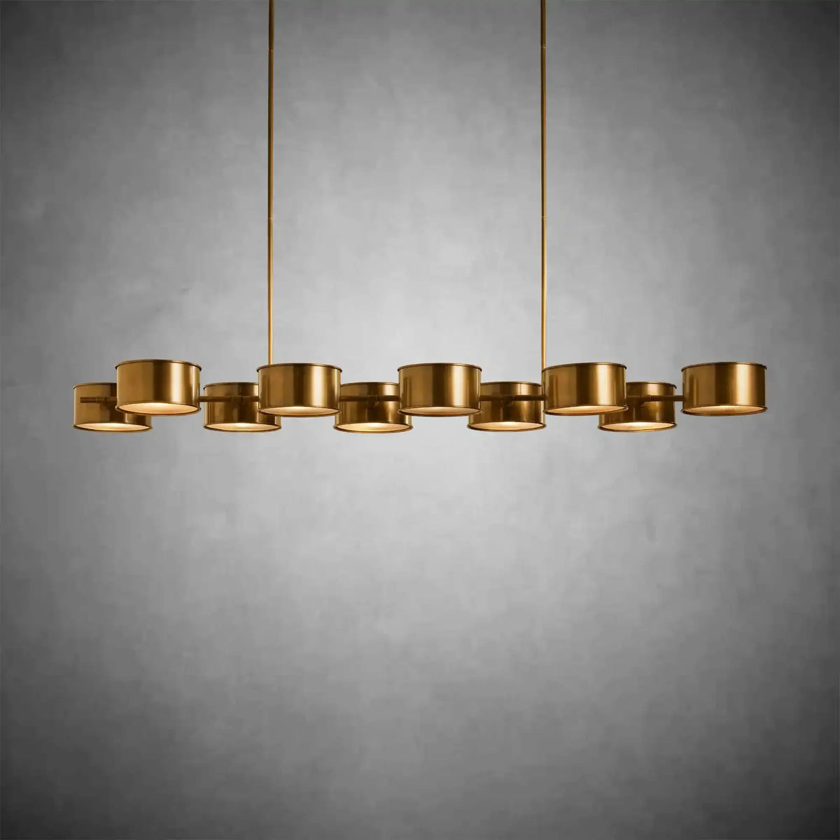 Daphne Metal Linear Chandelier - lampmodern