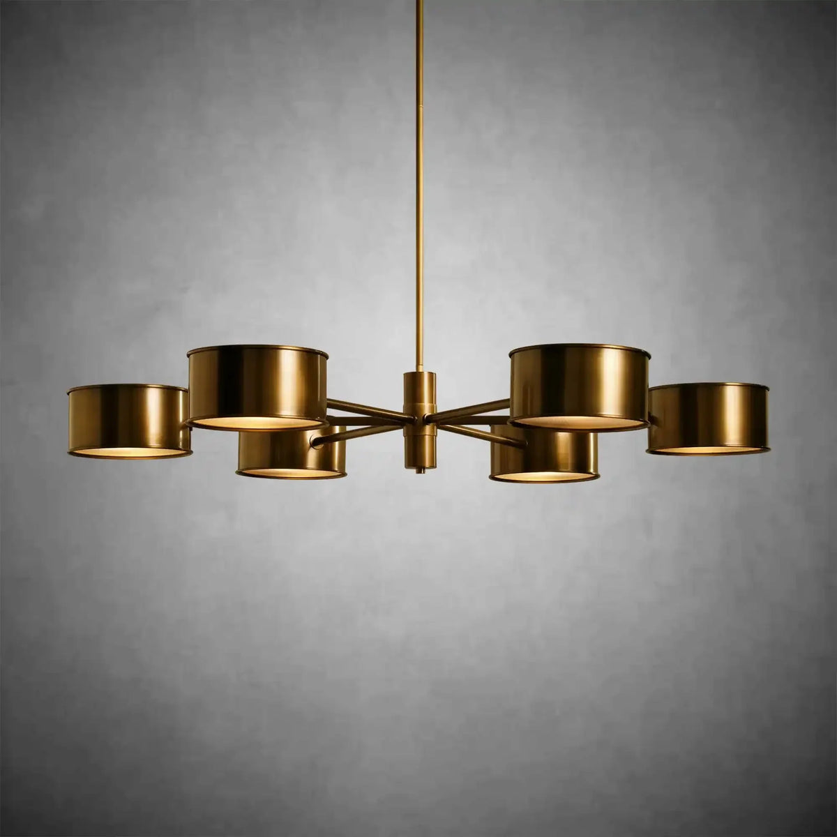 Daphne Metal Round Chandelier - lampmodern