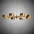 Daphne Metal Round Chandelier - lampmodern