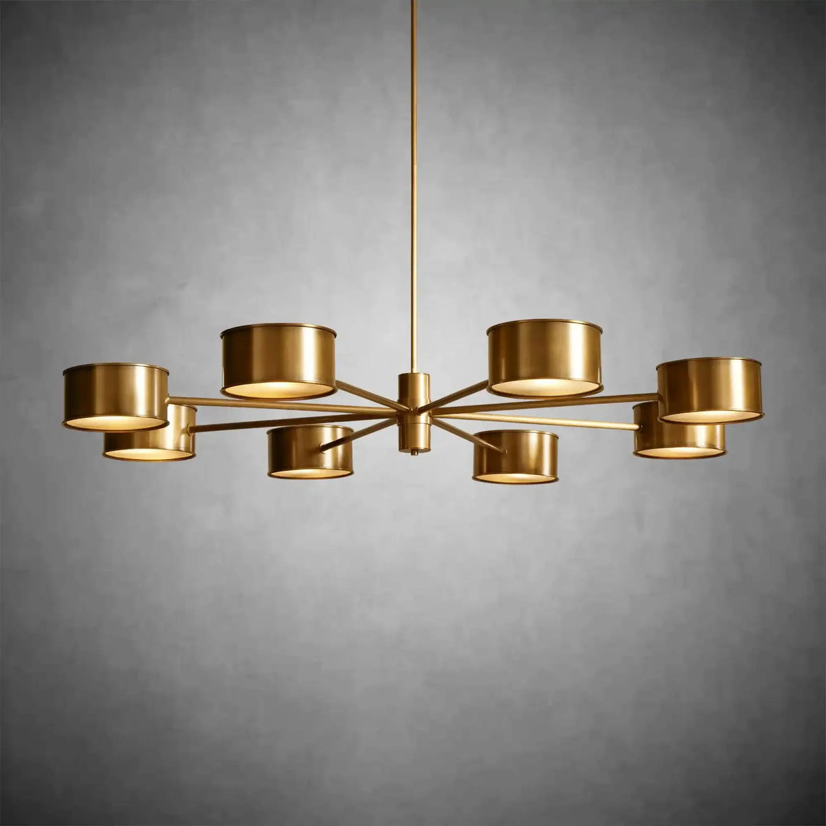Daphne Metal Round Chandelier - lampmodern