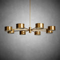 Daphne Metal Round Chandelier - lampmodern