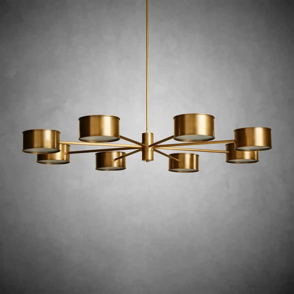 Daphne Metal Round Chandelier - lampmodern
