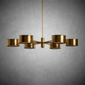 Daphne Metal Round Chandelier - lampmodern