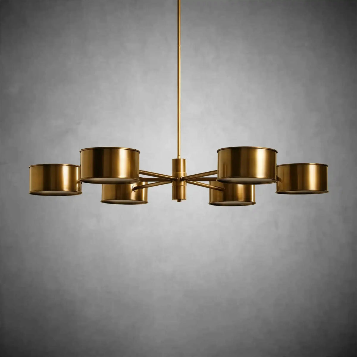 Daphne Metal Round Chandelier - lampmodern